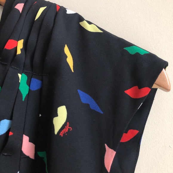 Sonia Rykeil sleeveless kiss print summer  midi dress - Picture 6 of 6